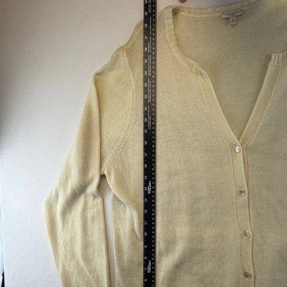 Talbots Womens Ivory Cardigan V-Neck Angora 3X Academia Classic Minimalist Chic - Picture 11 of 15